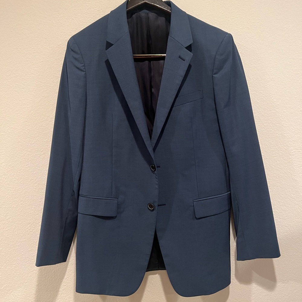 Theory navy suit jacket